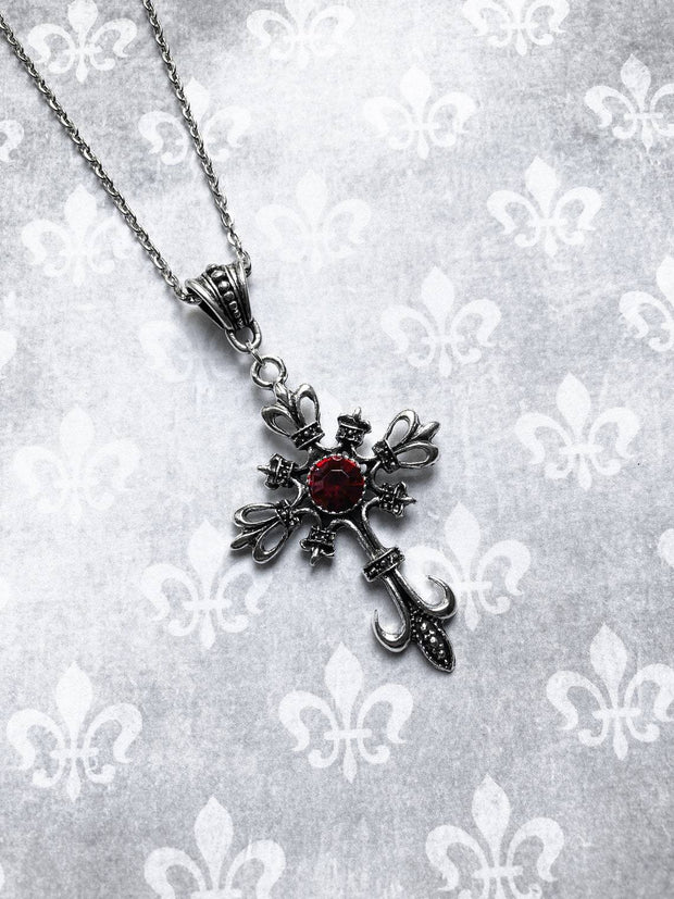 Halskette mit Anhänger im Gothic-Stil, dunkle Mode