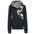 Retro Gothic Three Smoke Skull Print Hoodie