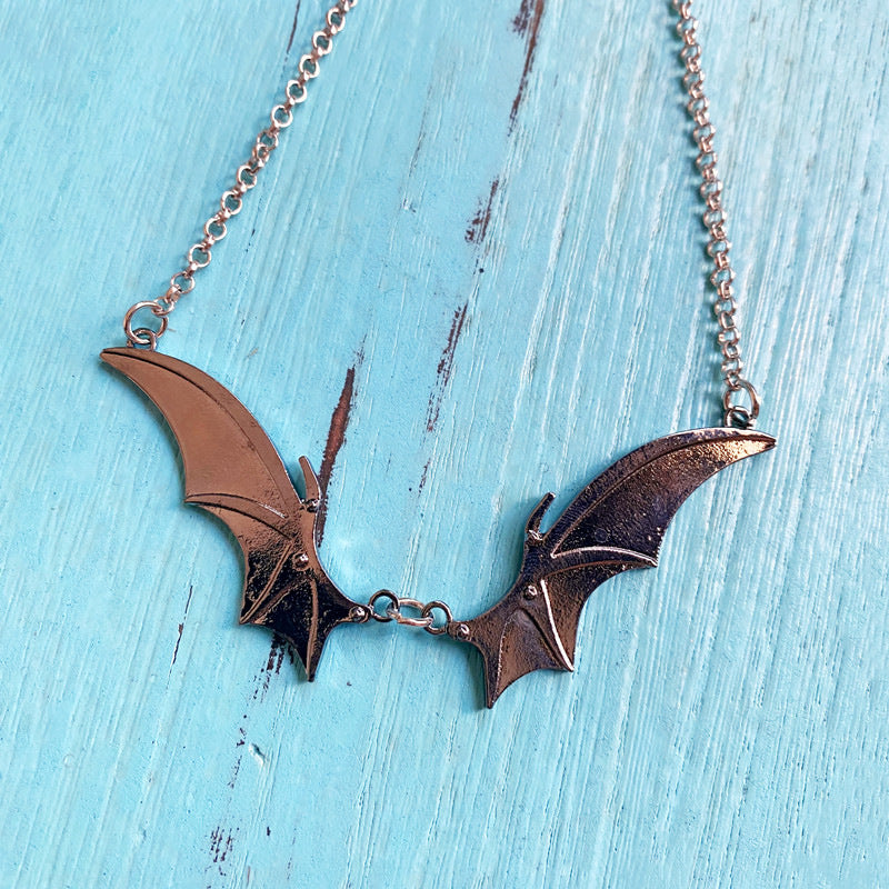 Vampire Bat Wings Necklace