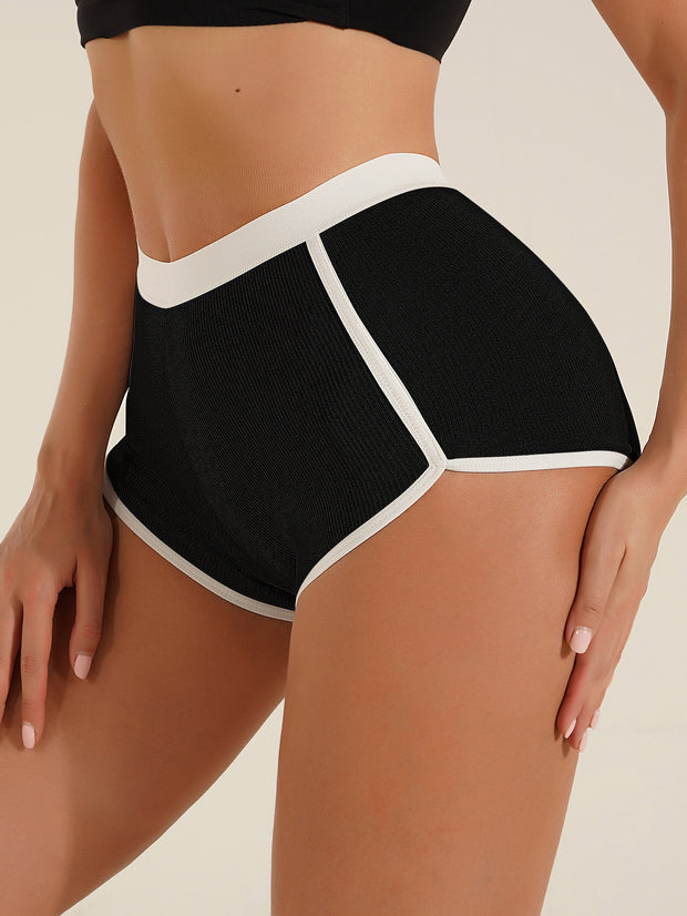 Women's Belly Contraction Seamless Hip Lifting Sport Boxers