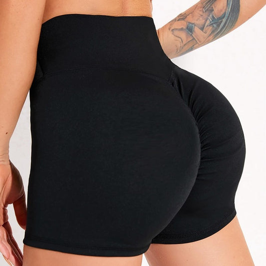 Sexy Sportshorts mit hoher Taille