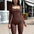 Sexy Square-Neck Tight Women's Jumpsuit