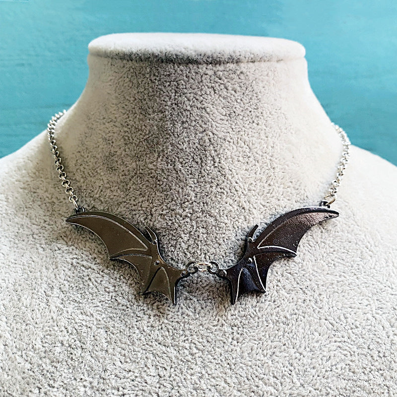 Vampire Bat Wings Necklace