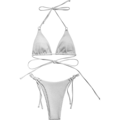 Sexy minimalistischer Bikini-Badeanzug mit Band