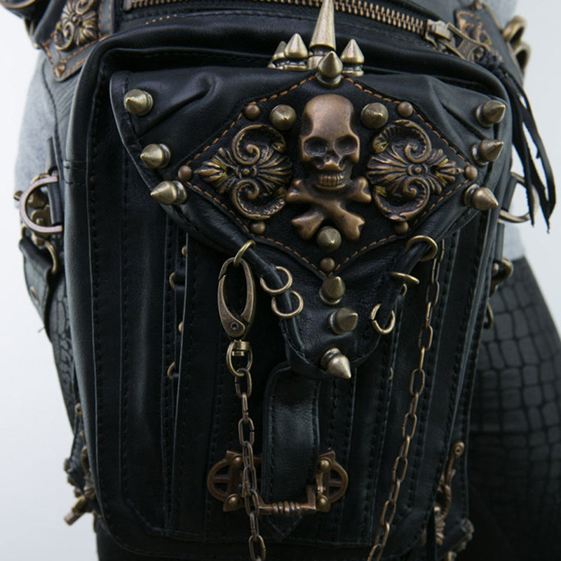 Fashion Punk Skull Chain Bag