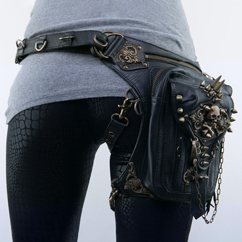 Fashion Punk Skull Chain Bag