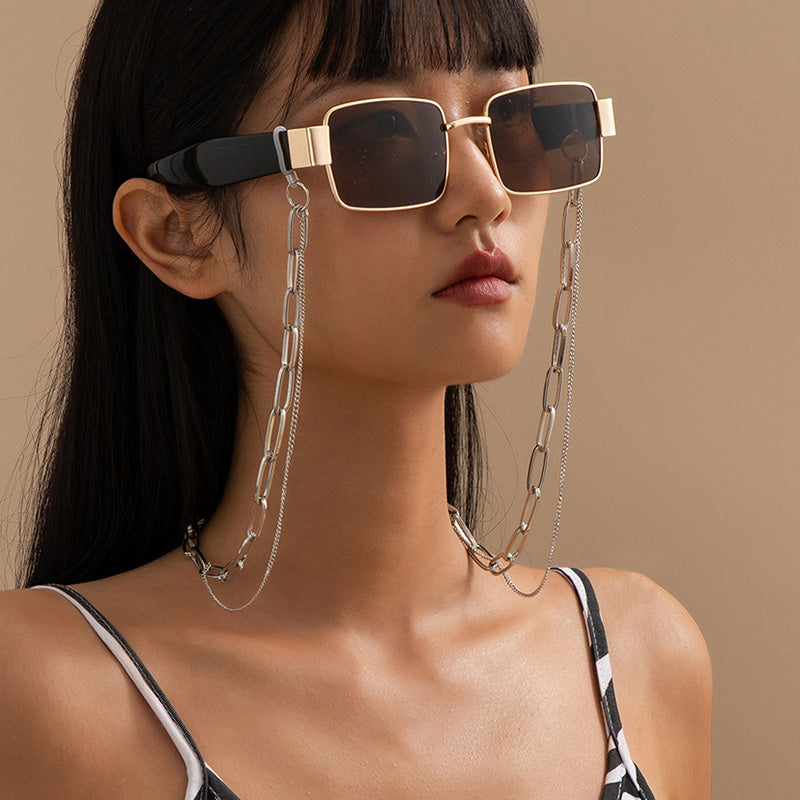 Fashion Punk Layered Sunglasses Chain