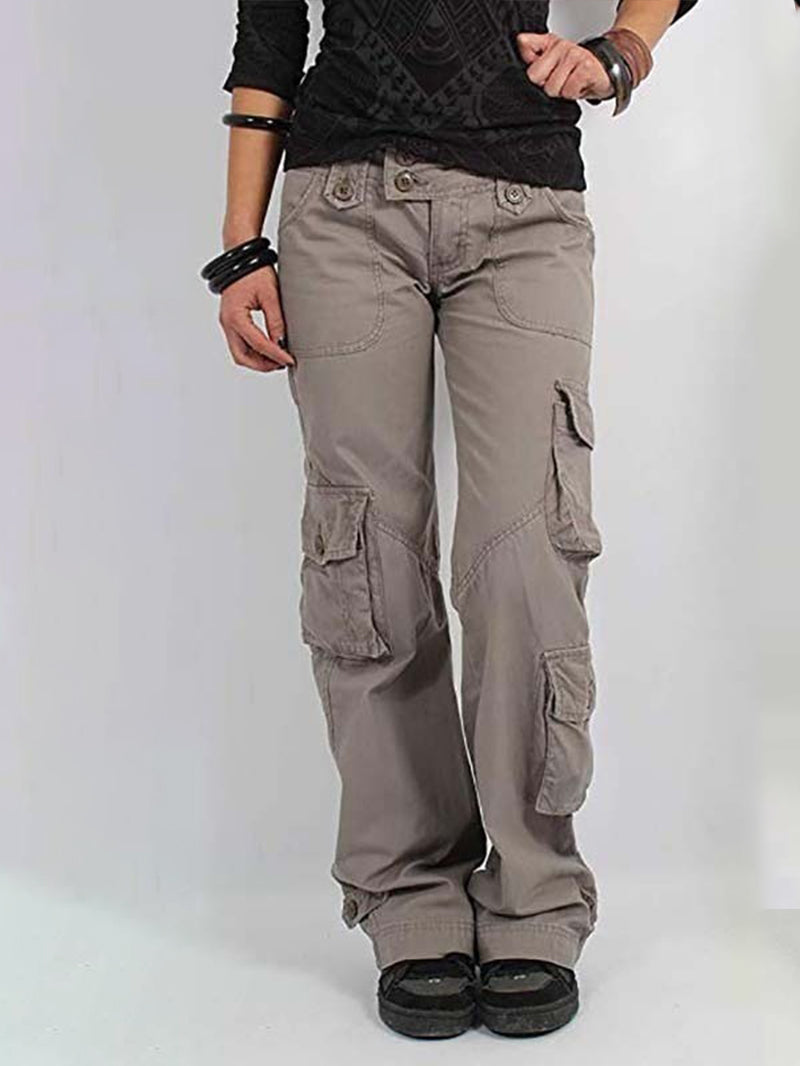 Multi-Pockets Casual Pants