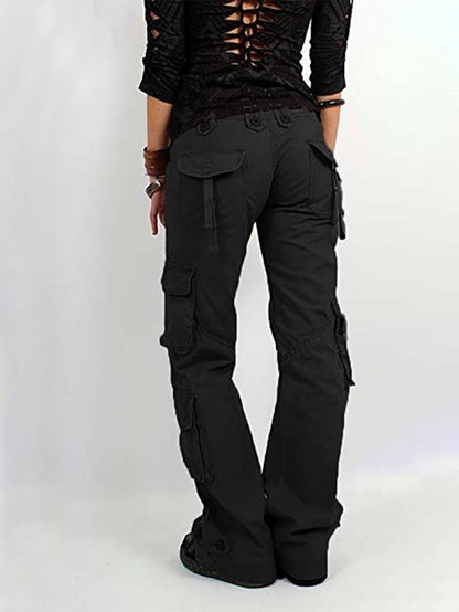 Multi-Pockets Casual Pants