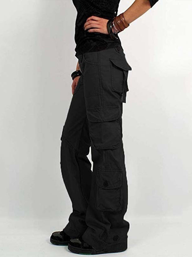 Multi-Pockets Casual Pants