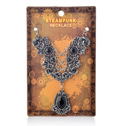 Steampunk Chains Stylish Necklace