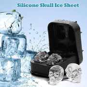 Halloween Silicone Skull Ice Tray Bar Creative DIY Mold