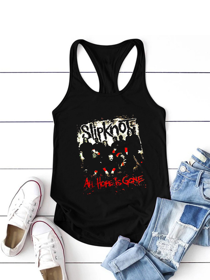 Slipknot - All Hope Is Gone Printed Sexy I-Shaped Vest