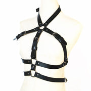 Punk Sexy Leather Halter Harness