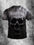 Men's Skull Print Short Sleeve Shirt