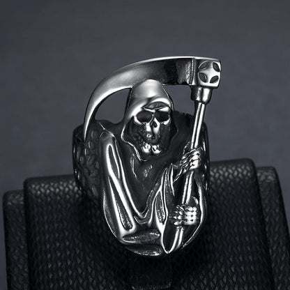 Skull Reaper's Scythe Ring