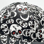 Red-Eye Skulls Printed Baseball Cap