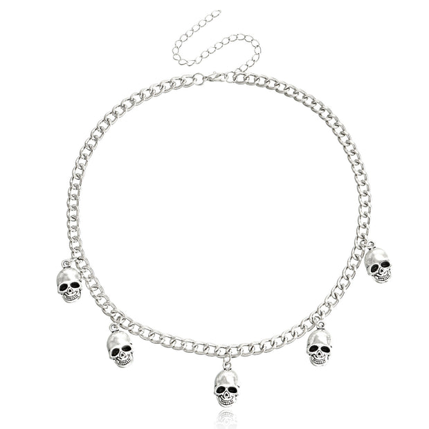 Fashion Skulls Pendant Necklace