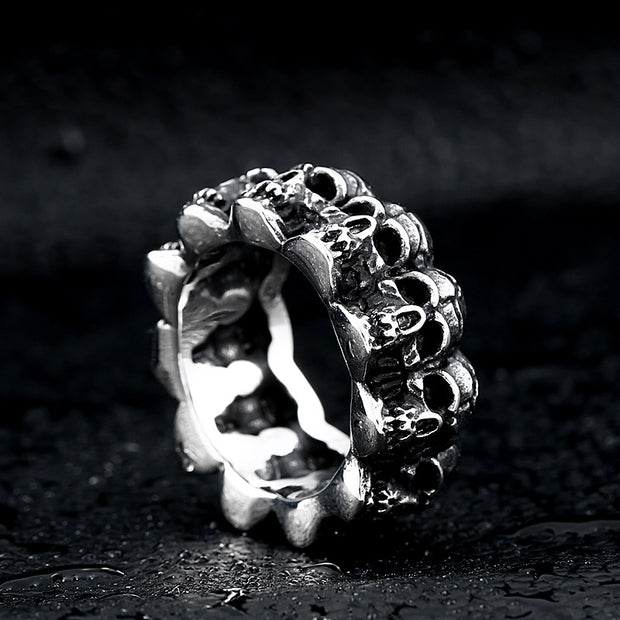 Punk Style Skull Ring