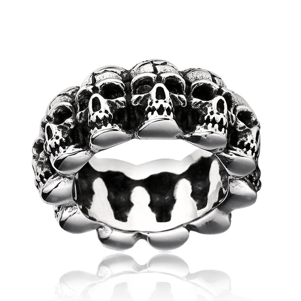 Punk Style Skull Ring