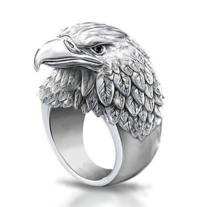 Bague aigle Viking pour hommes, mode délicate 