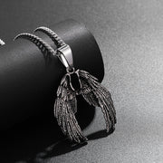 Evil's Wings Pendant Fashion Necklace