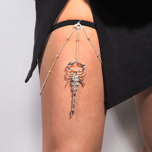 Punk Sexy Scorpion Thigh Chain