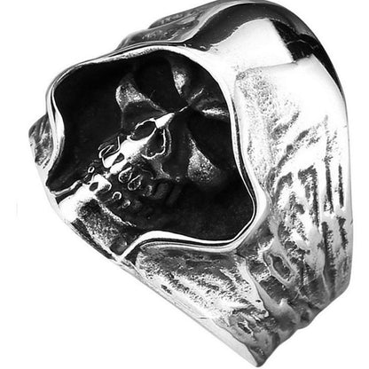 Men's Fashion Hooded Skull Ring