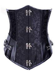 Punk Style Buckled Corset