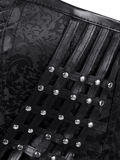 Punk Rivet Hollowed Women's Corset