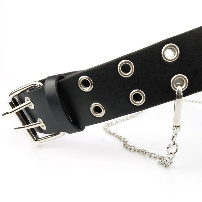 Vintage Multi Holes Chain Belt