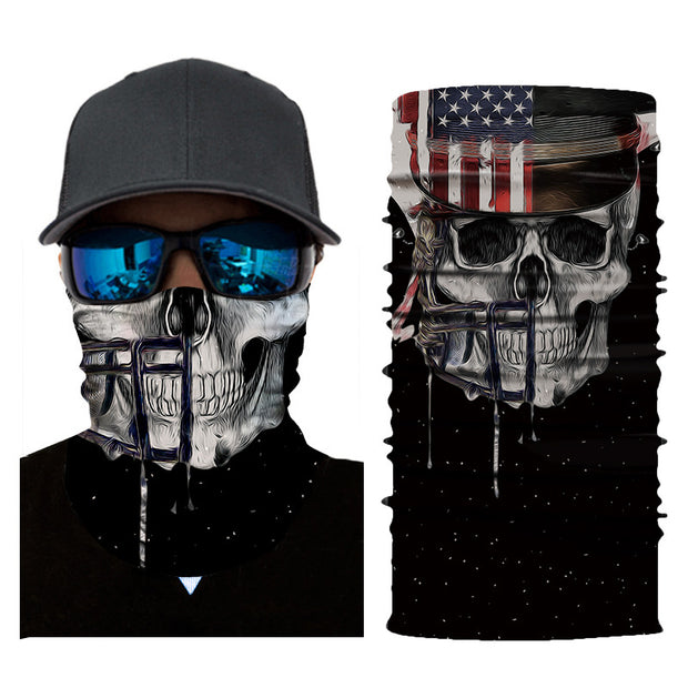 Fashion Skull Printed Cycling Mask