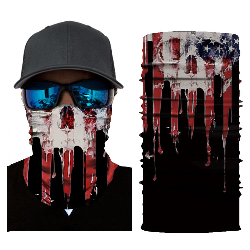 Fashion Skull Printed Cycling Mask