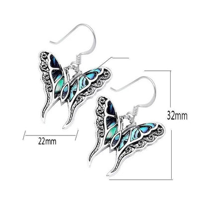 Palace Painted Vintage Butterfly Earrings