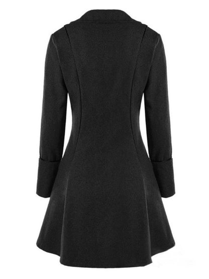 Vintage Style Lace Trim Women's Coat