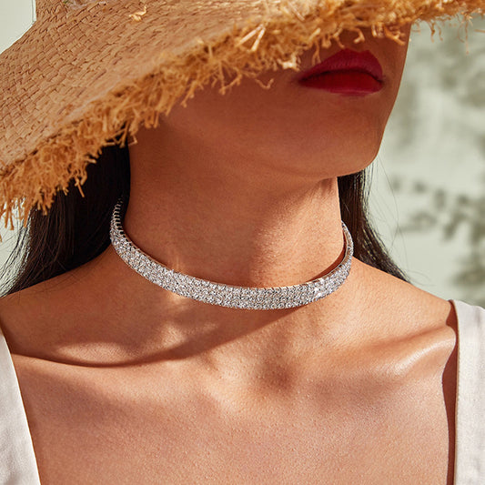 Stylish Rhinestone Shinning Choker