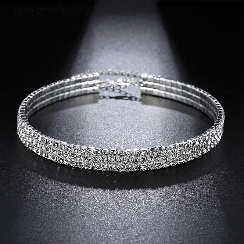 Stylish Rhinestone Shinning Choker