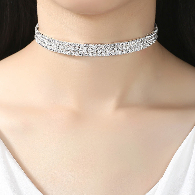 Stylish Rhinestone Shinning Choker