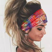 Printed Wide Stretchy Casual Headband