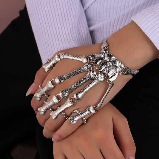 Skull Hand Bone Punk Bracelet