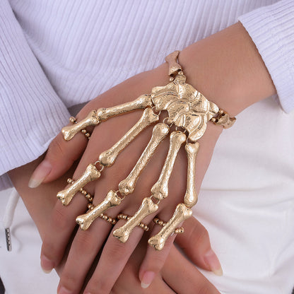 Skull Hand Bone Punk Bracelet